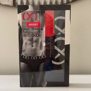 NWT Mens 2(X)ist 3pack Briefs Sz. M